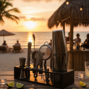 Set bartendi me kornizë të zezë me 13 pjesë 202020250030